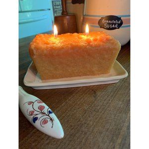 Banana Nut Bread - Bread Loaf Shaped Candle